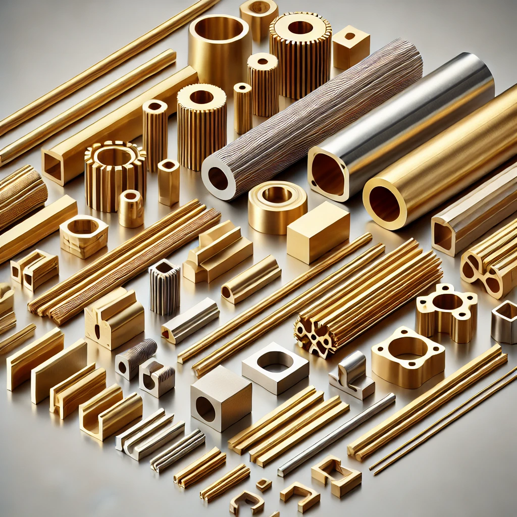 Brass Extruded Rods & Section